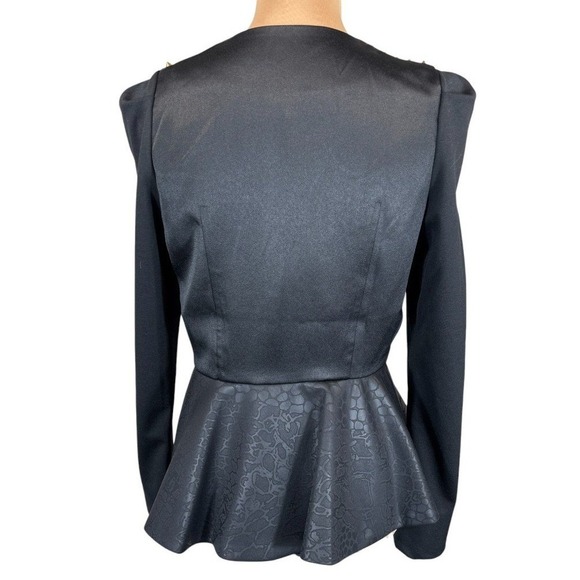 MARK. All Good Points Studded Croc Jacket Medium - Picture 3 of 10